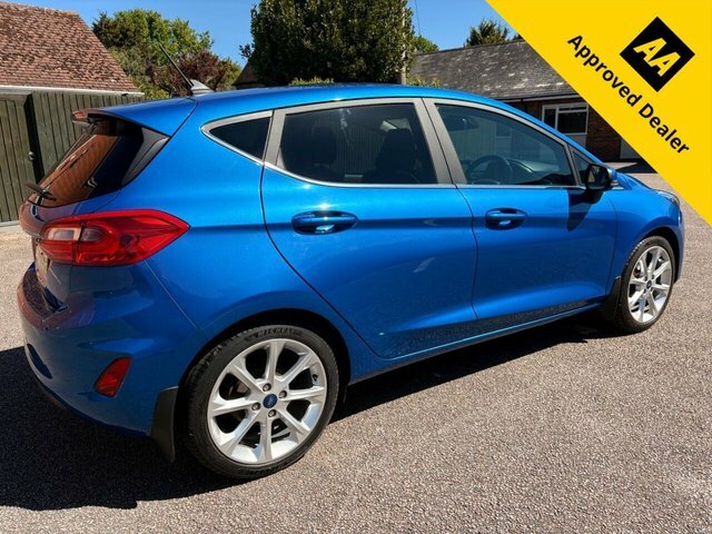 Ford Fiesta 2020 1.0T Ecoboost Titanium X Hatchback MX70ZBU Blue #3