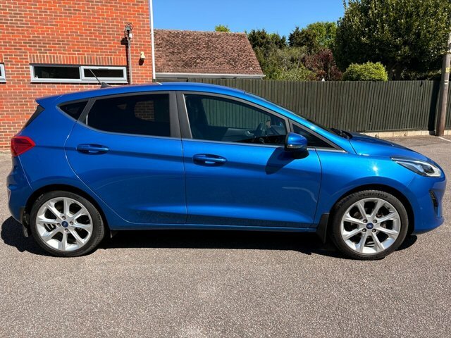 Ford Fiesta 2020 1.0T Ecoboost Titanium X Hatchback MX70ZBU Blue #4
