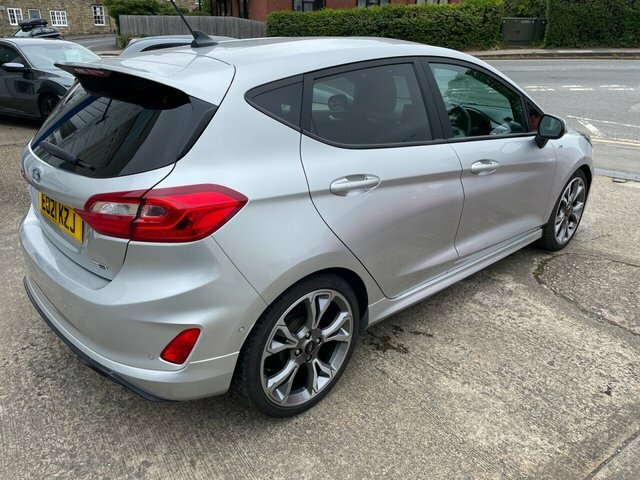 Ford Fiesta 2021 1.0T Ecoboost Mhev St-line X Edition Hatchbac EO21KZJ Silver #5