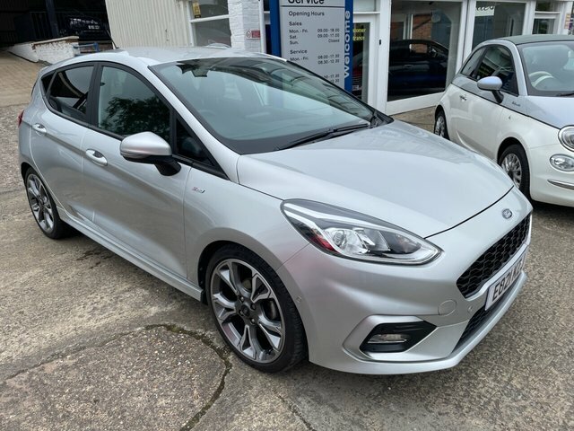 Ford Fiesta 2021 1.0T Ecoboost Mhev St-line X Edition Hatchbac Silver