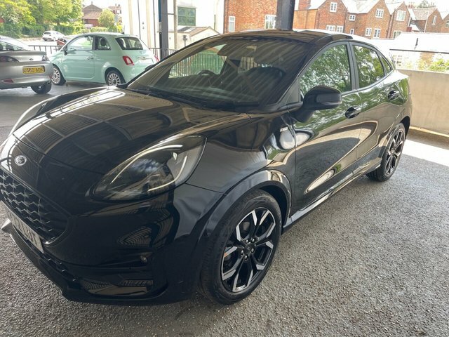 Ford Puma 2022 1.0T Ecoboost Mhev St-line X Suv H BP72LUT Black #2