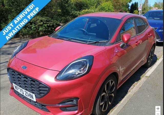 Ford Puma 2020 1.0T Ecoboost Mhev St-line X Suv M Red