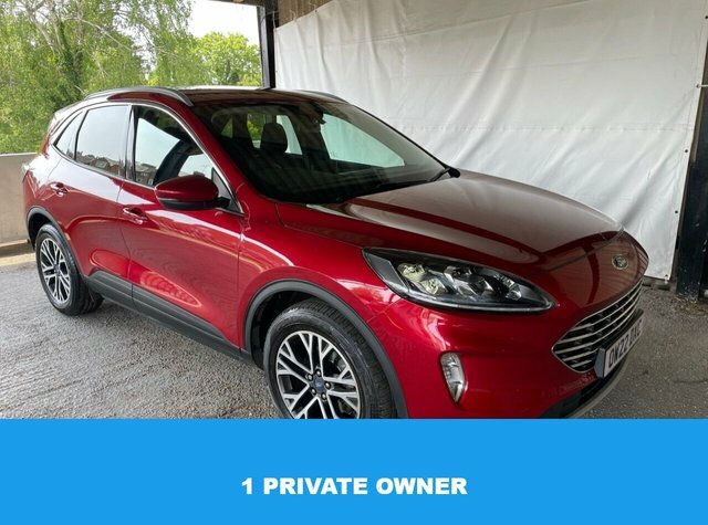 Ford Kuga 2022 2.0 Ecoblue Mhev Titanium Suv Manu Red