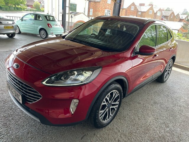 Ford Kuga 2022 2.0 Ecoblue Mhev Titanium Suv Manu OW22DXC Red #3