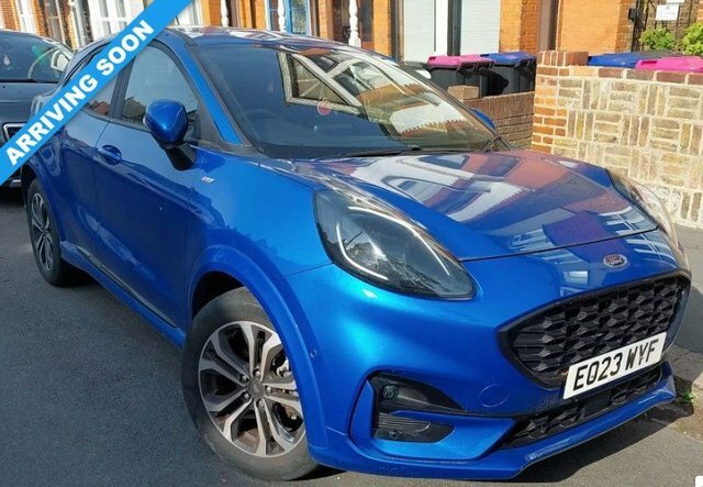 Ford Puma 2023 1.0T Ecoboost Mhev St-line Suv Hyb Blue