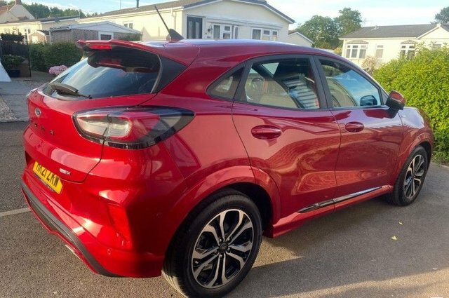 Ford Puma 2021 1.0T Ecoboost Mhev St-line Suv Man HK21ZKW Red #5
