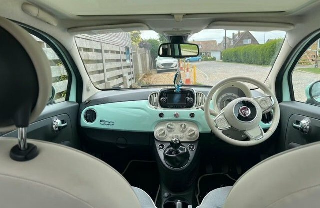 Fiat 500 2016 0.9 Twinair Lounge Hatchback Manua Green #4