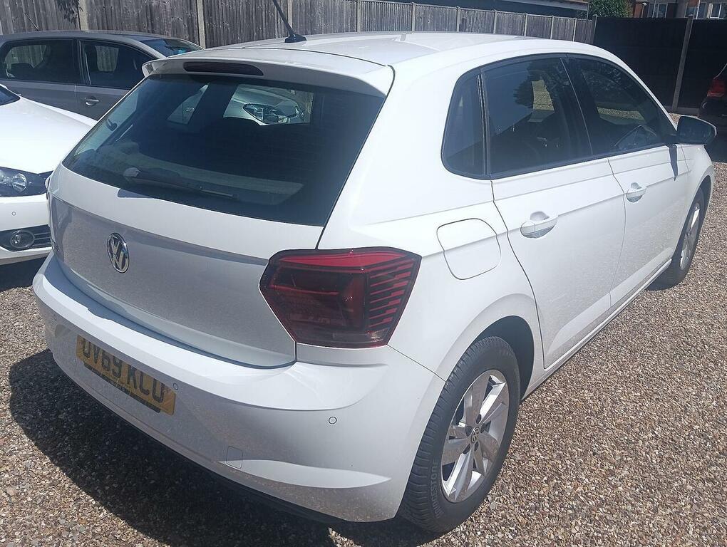 Volkswagen Polo 1.0 Tsi Gpf Se Hatchback Euro 6 OV69KCO White #5