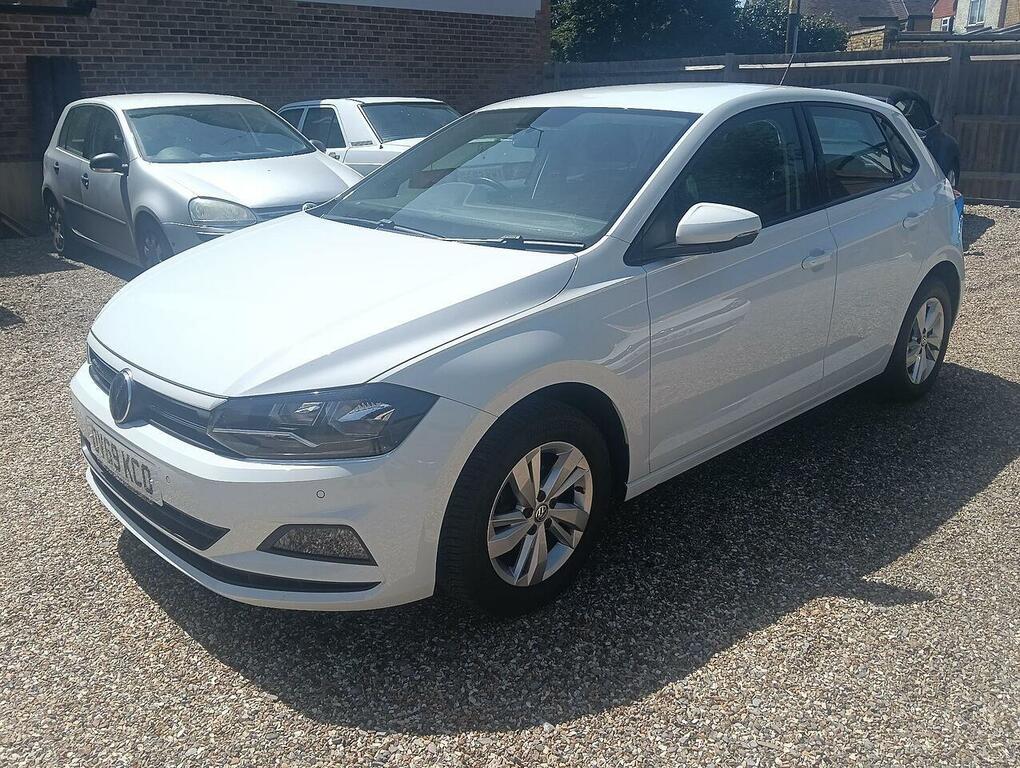 Volkswagen Polo 1.0 Tsi Gpf Se Hatchback Euro 6 OV69KCO White #6