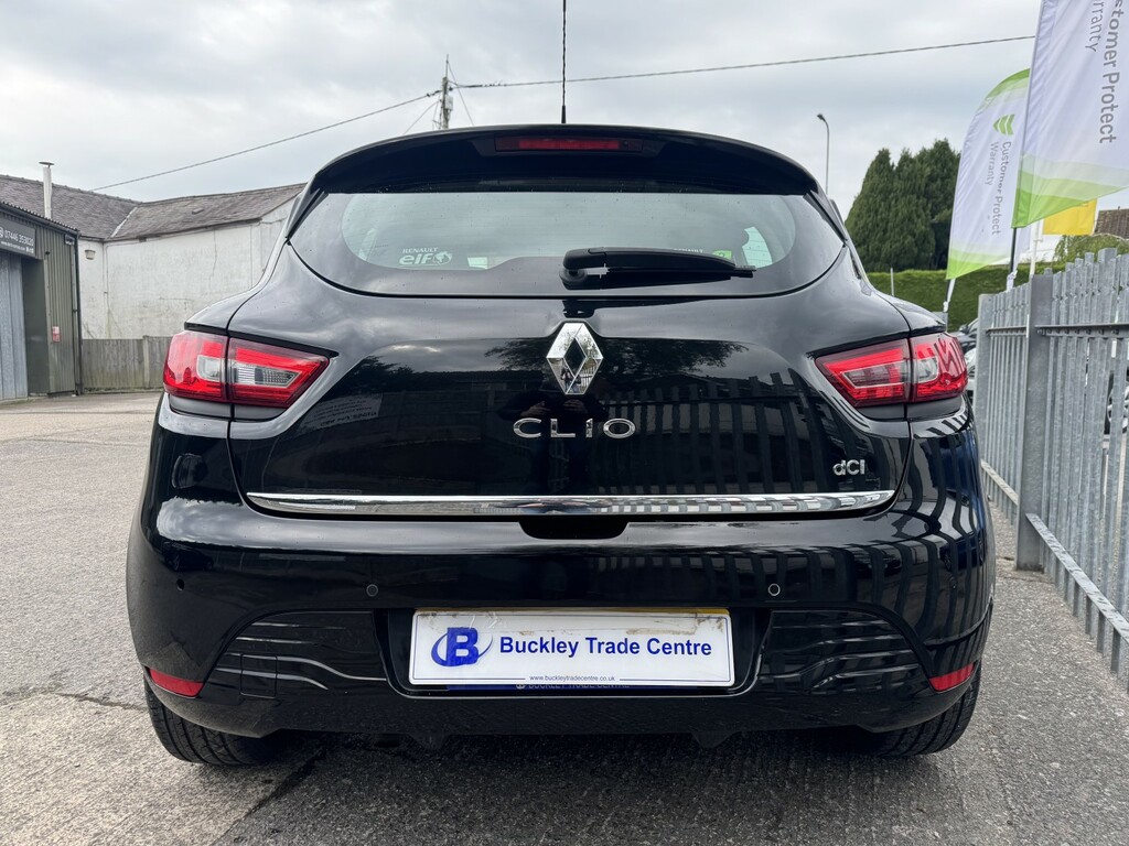 Renault Clio Hatchback 1.5 Dynamique S Medianav Dci 90 Stop S WFZ1096 Black #4