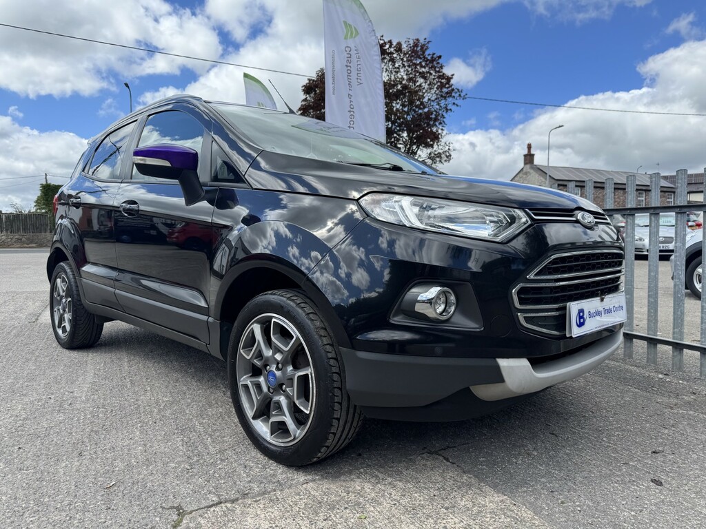 Ford Ecosport Suv 1.5 Tdci Titanium 2014 OU64YUB Black #5
