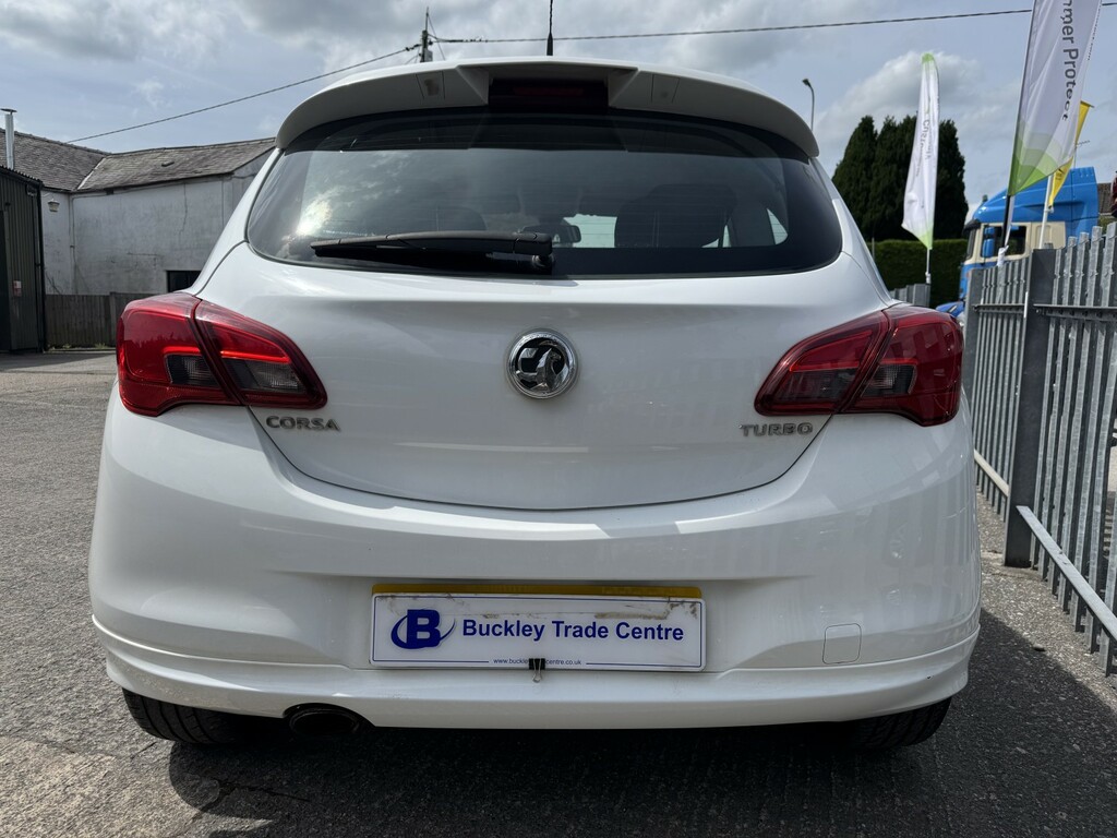 Vauxhall Corsa Hatchback 1.4 I Turbo Ecotec Sri VX Line 2015 SD15TXH White #4