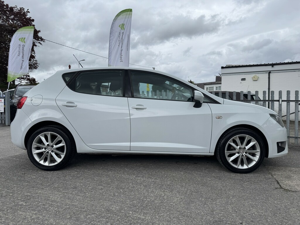 Seat Ibiza Hatchback 1.2 Tsi Fr 201363 MV63NLL White #6