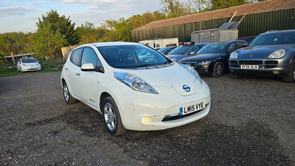 Nissan Leaf 24Kwh Acenta White #5
