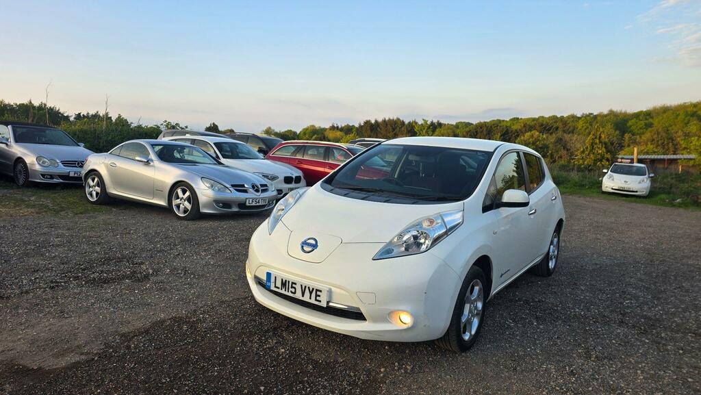 Nissan Leaf 24Kwh Acenta White #3