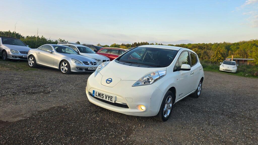 Nissan Leaf 24Kwh Acenta White #6