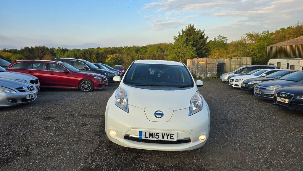 Nissan Leaf 24Kwh Acenta White #2