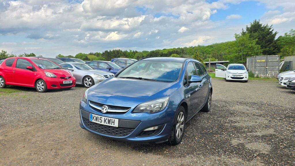 Vauxhall Astra 1.6I Design Sports Tourer Euro 6 KW15KWH Blue #3