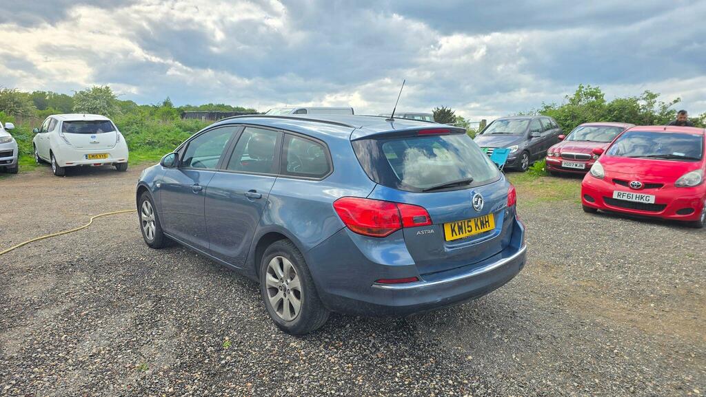 Vauxhall Astra 1.6I Design Sports Tourer Euro 6 KW15KWH Blue #4