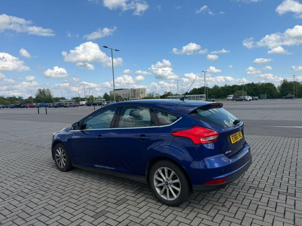 Ford Focus 1.0T Ecoboost Titanium Euro 6 Ss E066VXE Blue #5