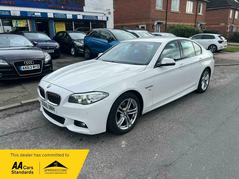 BMW 5 Series 2.0 520I M Sport White