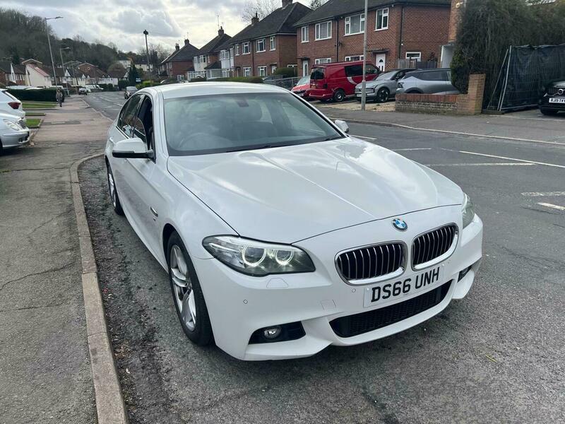 BMW 5 Series 2.0 520I M Sport DS66UNH White #6