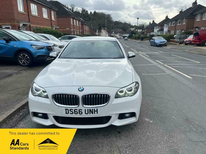 BMW 5 Series 2.0 520I M Sport DS66UNH White #4