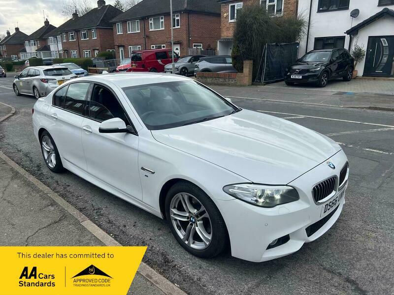 BMW 5 Series 2.0 520I M Sport DS66UNH White #3