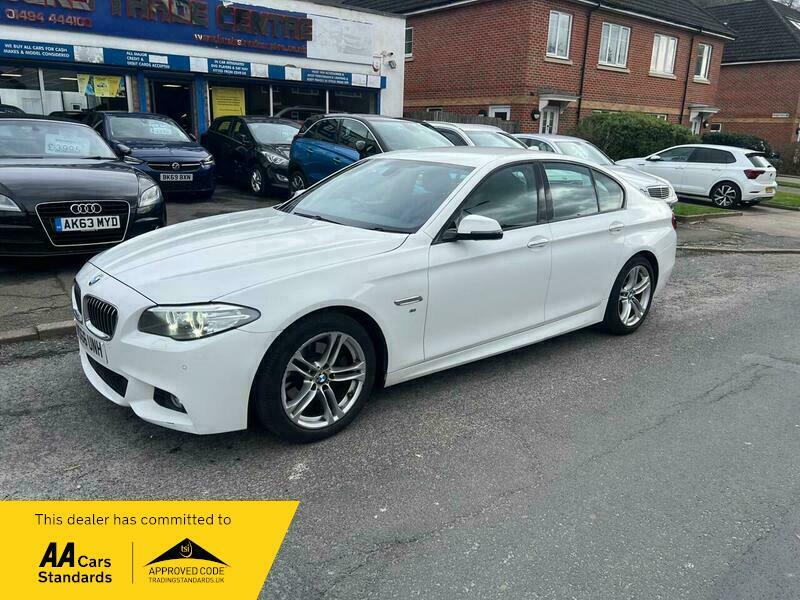 BMW 5 Series 2.0 520I M Sport DS66UNH White #5