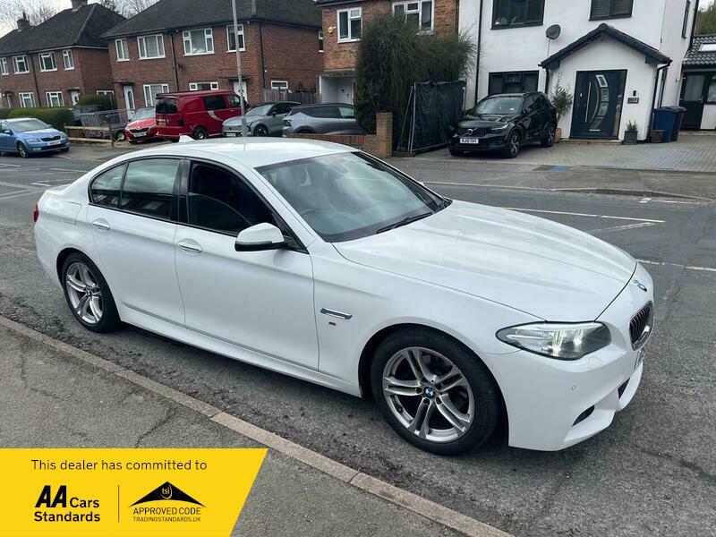 BMW 5 Series 2.0 520I M Sport DS66UNH White #2