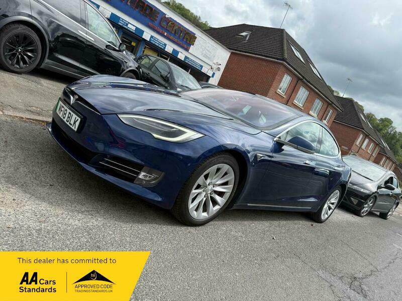 Tesla Model S 100D Dual Motor MF18BLK Blue #3
