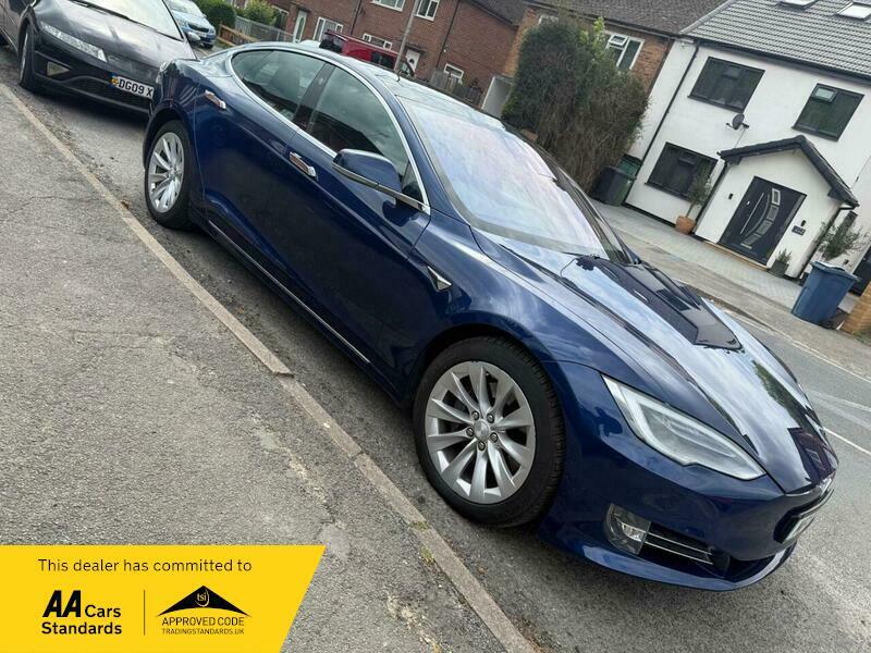 Tesla Model S 100D Dual Motor MF18BLK Blue #2