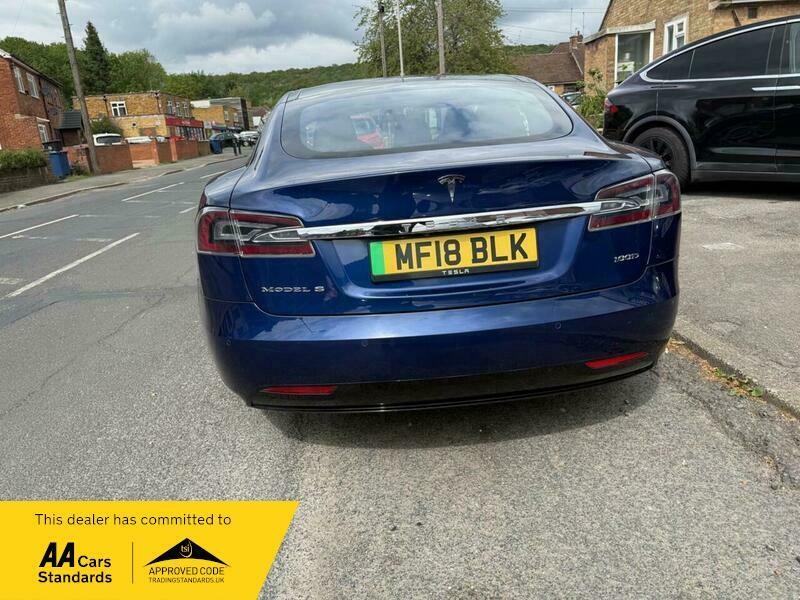 Tesla Model S 100D Dual Motor MF18BLK Blue #6