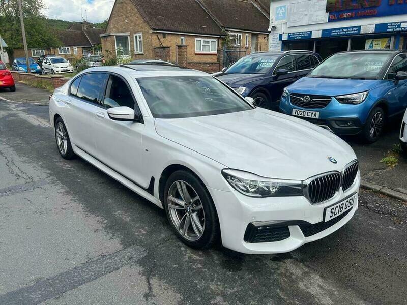 BMW 7 Series 3.0 740Ld M Sport SC18GSU White #6