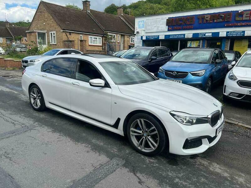 BMW 7 Series 3.0 740Ld M Sport White