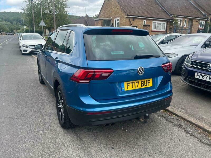 Volkswagen Tiguan 2.0 Tdi Se Navigation FT17BUF Blue #4