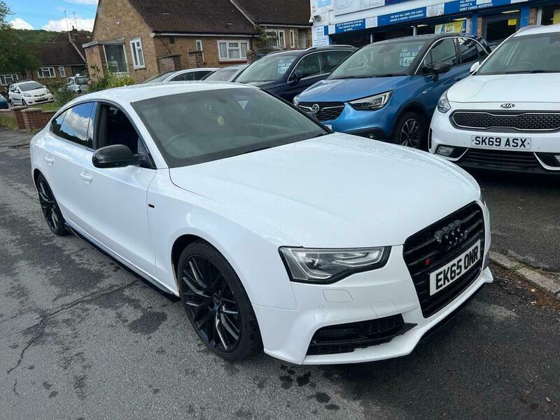 Audi A5 2.0 Tfsi Black Edition White #6
