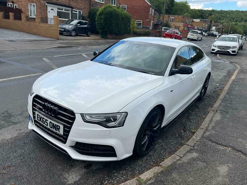 Audi A5 2.0 Tfsi Black Edition White #3