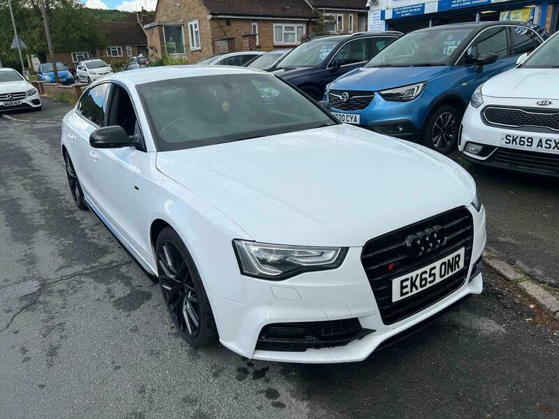 Audi A5 2.0 Tfsi Black Edition White #5