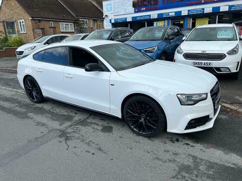 Audi A5 2.0 Tfsi Black Edition White #4