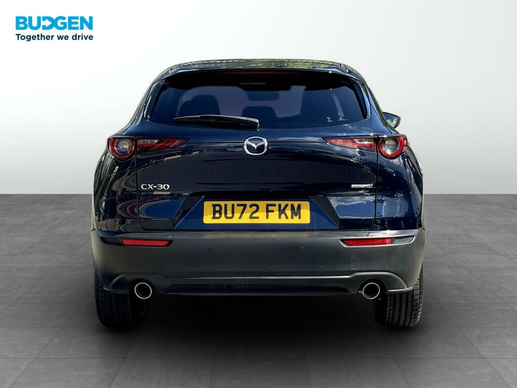 Mazda CX-30 2.0 E-skyactiv X Mhev Gt Sport Tech Euro 6 S BU72FKM Blue #5