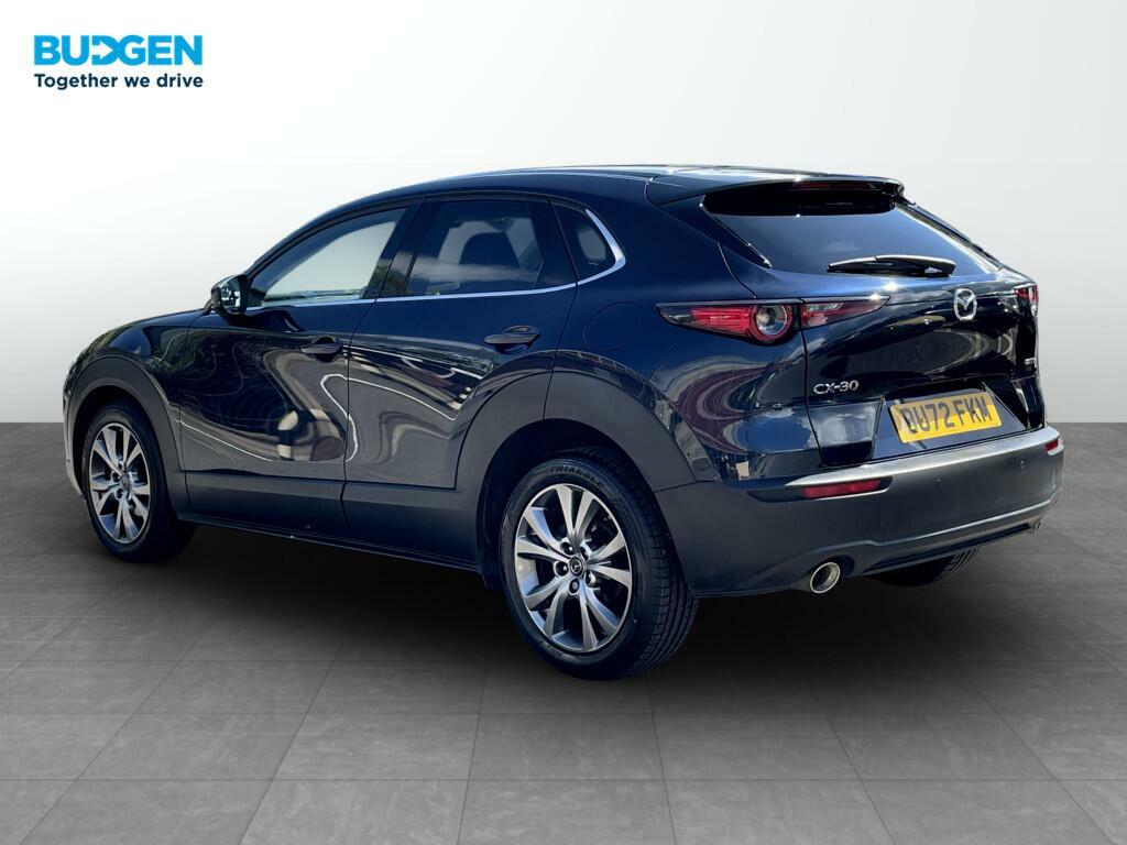 Mazda CX-30 2.0 E-skyactiv X Mhev Gt Sport Tech Euro 6 S BU72FKM Blue #4