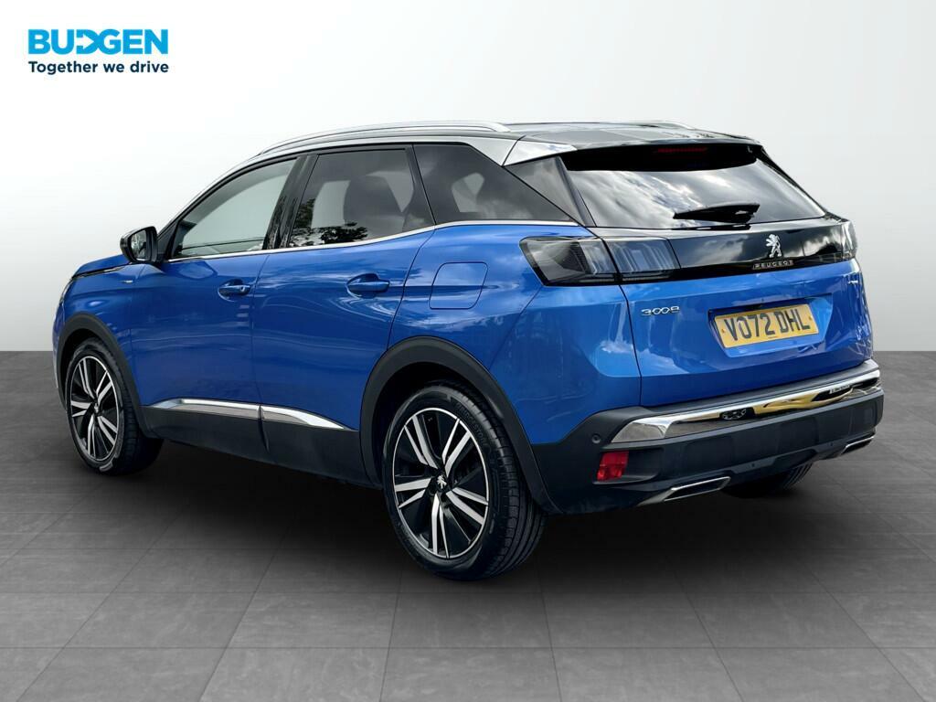 Peugeot 3008 1.6 13.2Kwh Gt Premium E-eat Euro 6 Ss VO72DHL Blue #4