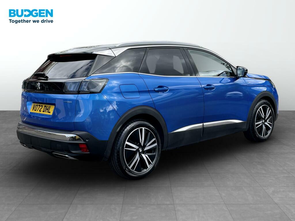 Peugeot 3008 1.6 13.2Kwh Gt Premium E-eat Euro 6 Ss VO72DHL Blue #6