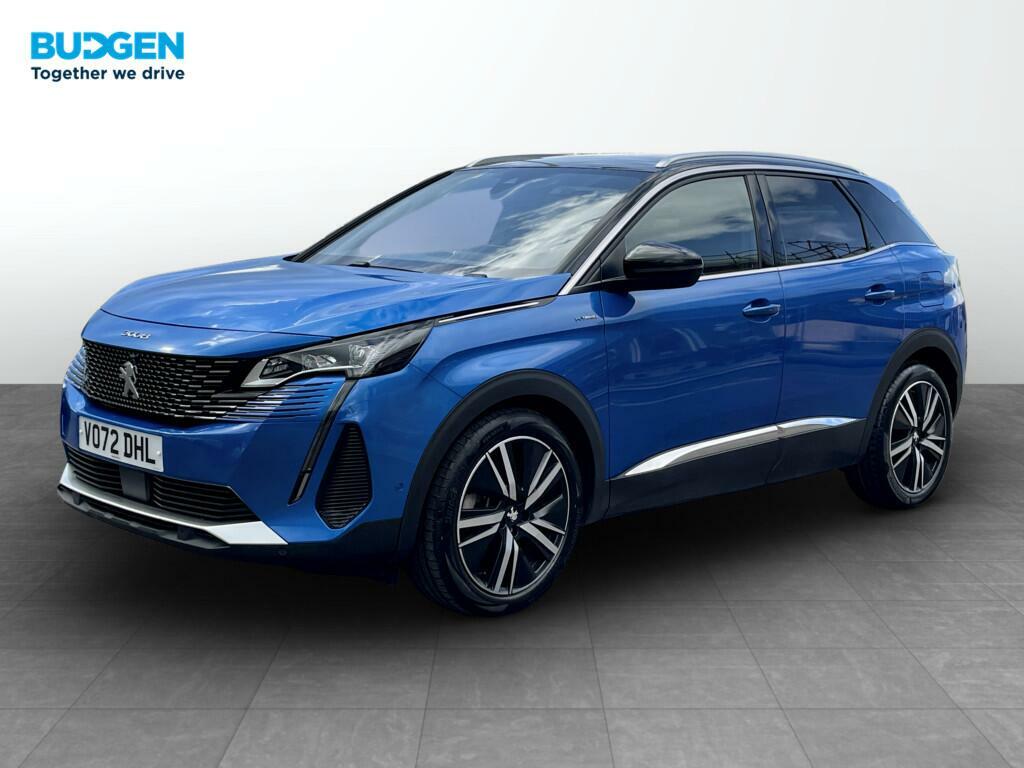 Peugeot 3008 1.6 13.2Kwh Gt Premium E-eat Euro 6 Ss VO72DHL Blue #3