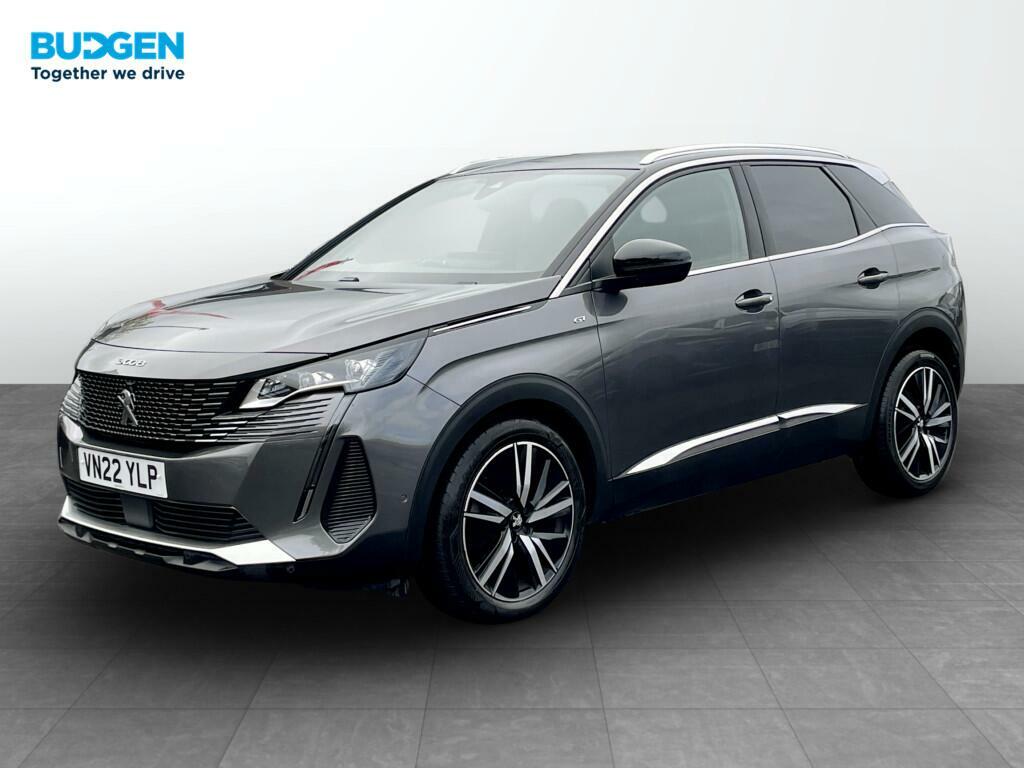 Peugeot 3008 1.2 Puretech Gt Premium Eat Euro 6 Ss VN22YLP Grey #3