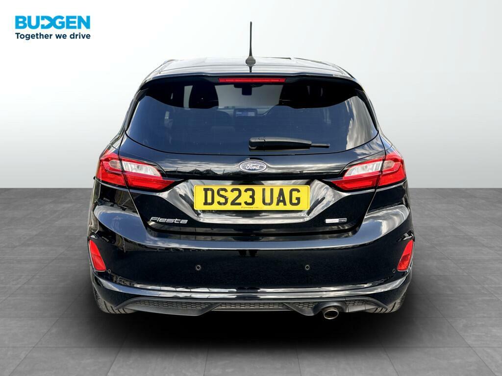 Ford Fiesta 1.0T Ecoboost Mhev St-line Edition Euro 6 Ss DS23UAG Black #6