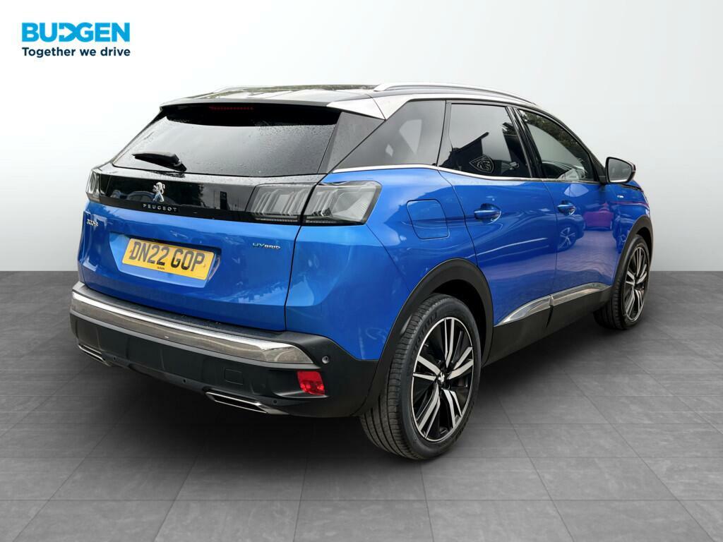 Peugeot 3008 1.6 13.2Kwh Gt Premium E-eat Euro 6 Ss DN22GOP Blue #6