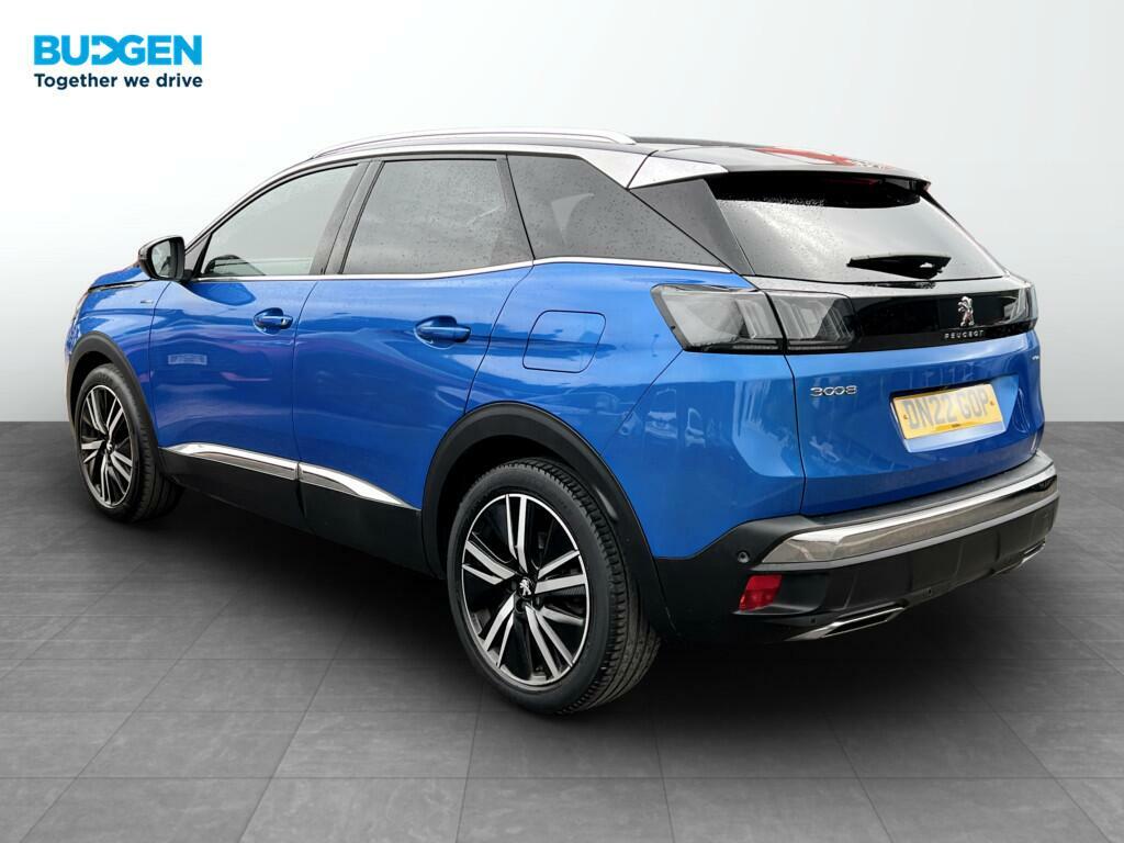 Peugeot 3008 1.6 13.2Kwh Gt Premium E-eat Euro 6 Ss DN22GOP Blue #4