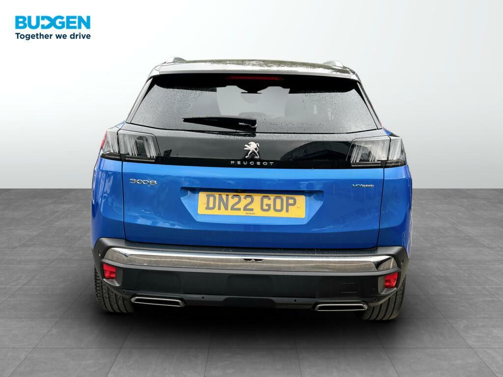 Peugeot 3008 1.6 13.2Kwh Gt Premium E-eat Euro 6 Ss DN22GOP Blue #5
